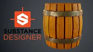 Substance Designer - Стилизованный