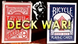 Deck War - Bicycle Rider Backs VS Tally-Ho Playing Cards