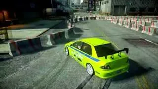 GTA 4 Mitsubishi Lancer Evo VII 2002 Drift Handling Line