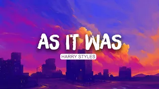 💕 Harry Styles - As It Was (Lyrics) | Harry Styles , Adele | Mix