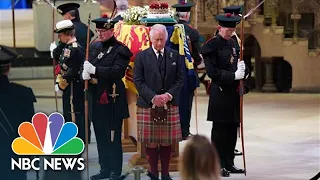 Watch: Queen’s Children Stand Royal Vigil Beside Her Coffin In Edinburgh