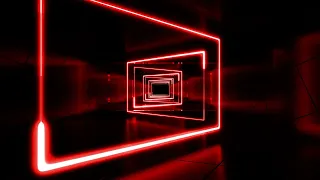 [4k] Visual Loop Neon Red Tunnel Loop Background