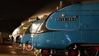 MALLARD 75 - The Great Goodbye at Shildon National Railway Museum 2014
