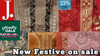 J.junaid Jamshed Pakistan Day Sale 2023 |Eid festive Collection Jinnah day sale