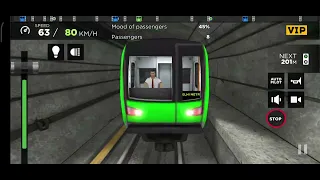 ORBITAL LINE METRO DRIVING SUBWAY SIMULATOR 3D #gameplay #viralvideo #subscribe #trending