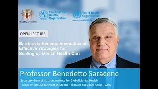 Keynote Lecture | Barriers to Implementing Strategies in Mental Health Care