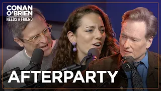 Conan Wants His Audience Member To Throw A Live Show Afterparty | Conan O'Brien Needs A Friend