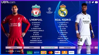 PES 2021 - Dream Patch - Liverpool vs Real Madrid - Champions League