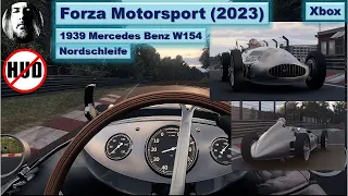 Forza Motorsport - Nordschleife - 1939 Mercedes Benz W154 - Ohne HUD - Cockpit View - Xbox Series X