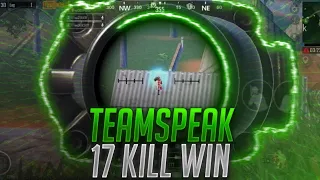 Tournament 17 Kills Win | TeamSpeak | iPhone 11