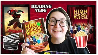 i read books based on my favorite movies 🍿🎬  | reading vlog