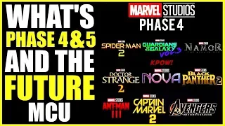 Marvel Phase 4 and 5  Movies & Future Of The MCU After Avengers Endgame