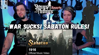 Sabaton 1916 REACTION by Songs and Thongs