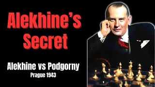 Magic Mechanism of Sacrifice in Chess. Alekhine vs Podgorny
