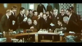 Mikhail Tal and Victor Korchnoi in Soviet movie "Grandmaster" (1973) 3/3