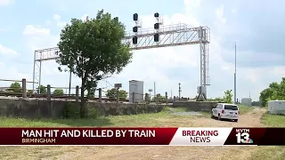 Man hit and killed by train in Birmingham