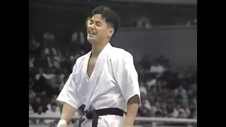 Kyokushin karate All Japan 1992 Mas Oyama, Hajime Kazumi.