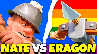 Nate v Eragon! Bo3 - Clash Royale