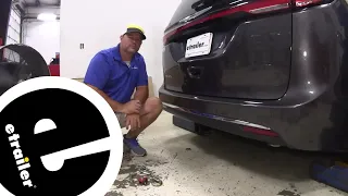 etrailer | Curt Trailer Hitch Installation - 2021 Chrysler Pacifica