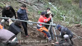 Bartholet Seilbahnen – Aufbau und Montage Panoramabahn Heidbüel