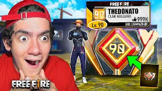 ME GANE UNA CUENTA NIVEL 90 en FREE FIRE POR UN PVP !! | TheDonato