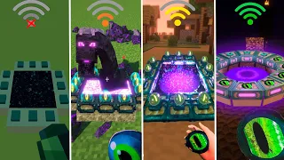 ender portals with different Wi-Fi in Minecraft