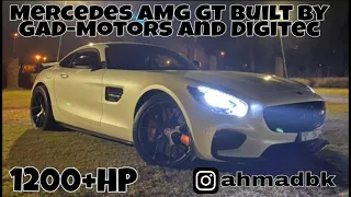 Mercedes AMG GT built by GAD-Motors in Dubai at 1/2 mile Event @dragy acceleration from 0-300 km/h