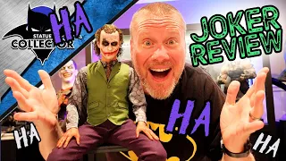 Heath Ledger JOKER Dark Knight 1/3 Scale Statue Review | Queen Studios