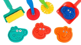 Manualidades de Play Doh con PEPPA PIG 🌈🐷 Videos para niños