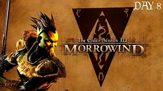 UncleBjorn впервые пробует The Elder Scrolls III: Morrowind, День 8