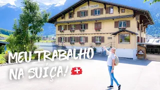 QUANTO GANHA UMA CAMAREIRA NA SUÍÇA? ROTINA DE TRABALHO + QUANTO CUSTA UM HOTEL NOS ALPES SUÍÇOS.🇨🇭