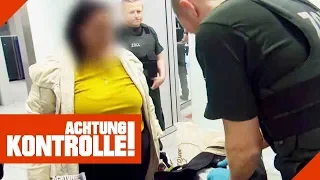 "Leg das zurück!" Frau behindert Zollbeamte bei Kontrolle! | Achtung Kontrolle | Kabel Eins