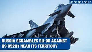 Russia scrambles fighter jet against US planes near Russian territory | Oneindia News