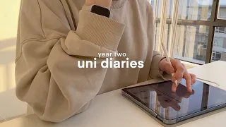 📂uni diaries: sleep, eat, study (repeat), grocery shopping, study vlog, university life