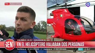 Helicóptero: la palabra del SIES