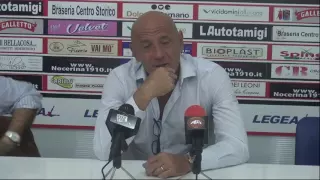 Nocerina-Potenza 2-1: la conferenza stampa di Vincenzo Maiuri