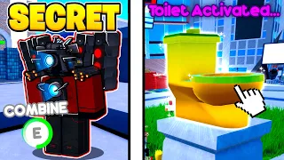 Testing SECRET Toilet Tower Defense MYTHS! (Roblox)