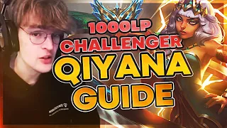 HOW TO PLAY QIYANA LIKE A 1000LP EUW CHALLENGER GUIDE | YamatosDeath