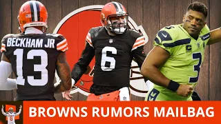 Cleveland Browns Trade Rumors: Trade Baker Mayfield For Russell Wilson? Odell Beckham Jr Trade? Q&A