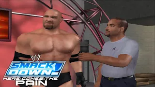 WWE SmackDown! Here Comes The Pain - Season Mode w/ Goldberg (Part 1 of 2) (PlayStation 2)