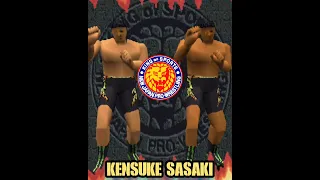 Kensuke Sasaki theme - Shin Nippon Pro Wrestling: Toukon Retsuden (PlayStation)