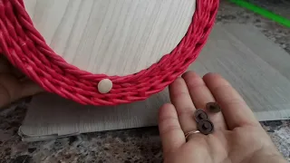 Оплетаю картонное донышко. Лучший вариант!!!  I braid the cardboard bottom. The best way!!