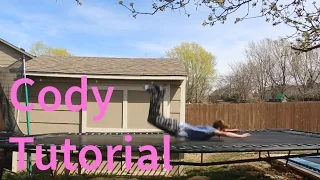 How to do a CODY on Trampoline! (Tutorials Week #2)