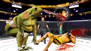 UFC4 Bruce Lee vs. Frog Sumo EA Sports UFC 4