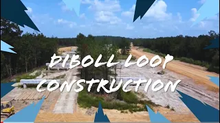 Diboll, Texas New Loop Construction On Highway 59/Interstate 69