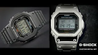 Невзрачный Casio DW5600 превращается в солидные часы! (Вторая серия).