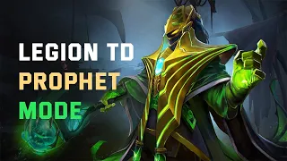 legion td dota 2 gameplay with randoms prophet mode ✌️