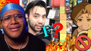 GIGGUK IS UNINVITED FROM THE COOK OUT???? (Gigguk Isekai Anime 2021 Tier List REACTION!)