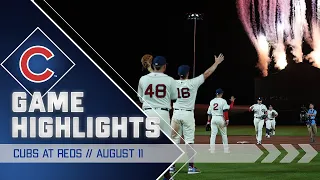 Game Highlights: Cubs Defeat Reds at the Field of Dreams Game | 8/11/22