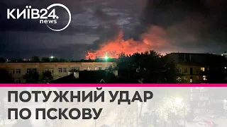 "Горят самолеты, говорят - атака дронов": в російському Пскові безпілотники атакували аеродром